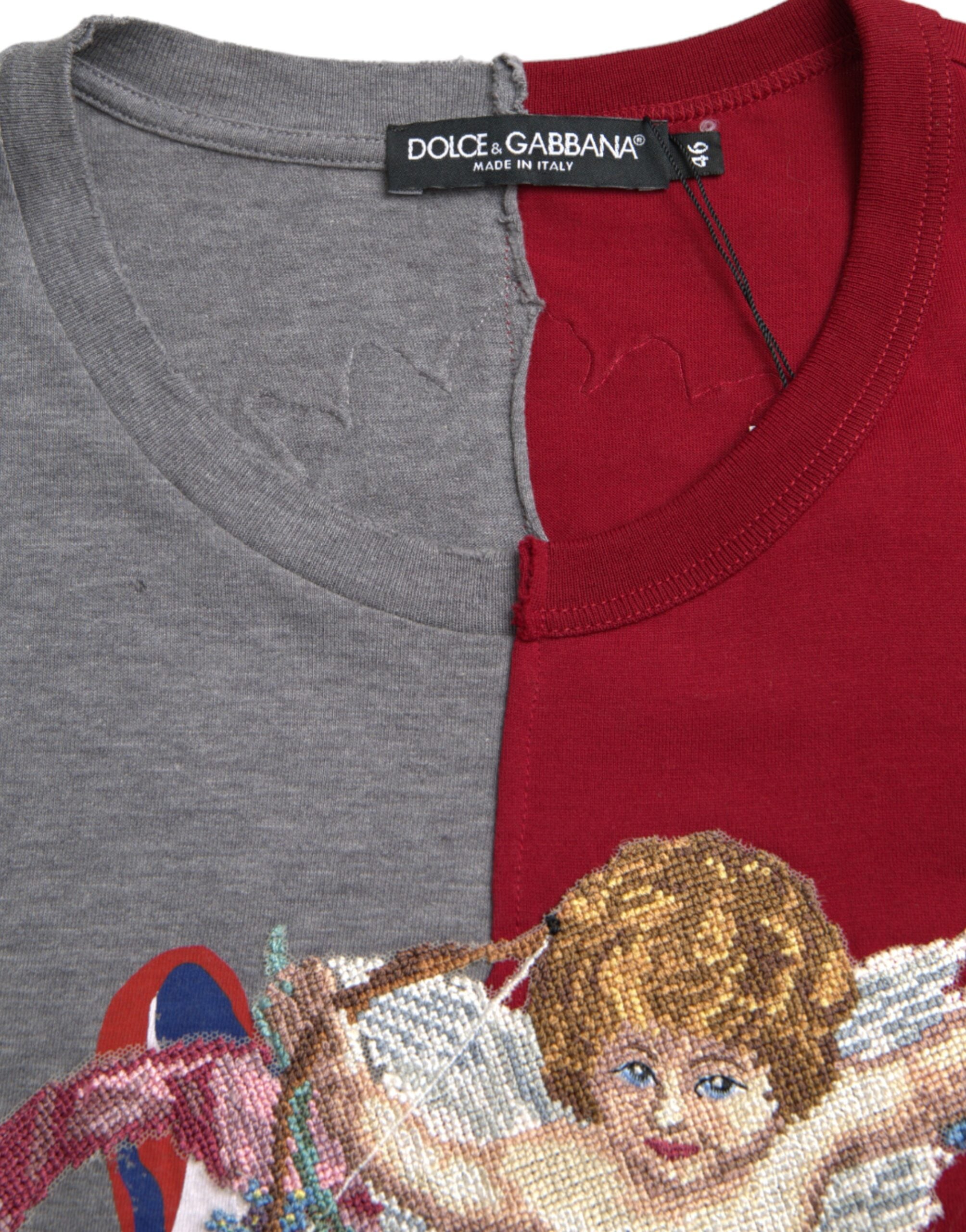 Dolce & Gabbana Multicolor Graphic Short Sleeve T-shirt -   -  Dolce & Gabbana.