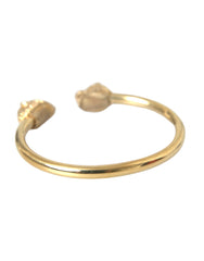 Nialaya Gold CZ Lion Bangle Bracelet Women -   -  Nialaya.