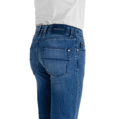 Tramarossa Blue Cotton Mens Jeans -   -  Tramarossa.
