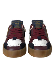 Dolce & Gabbana Multicolor Miami Leather Low Top Sneakers Shoes -   -  Dolce & Gabbana.