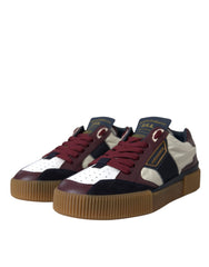 Dolce & Gabbana Multicolor Miami Leather Low Top Sneakers Shoes -   -  Dolce & Gabbana.