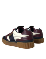 Dolce & Gabbana Multicolor Miami Leather Low Top Sneakers Shoes -   -  Dolce & Gabbana.