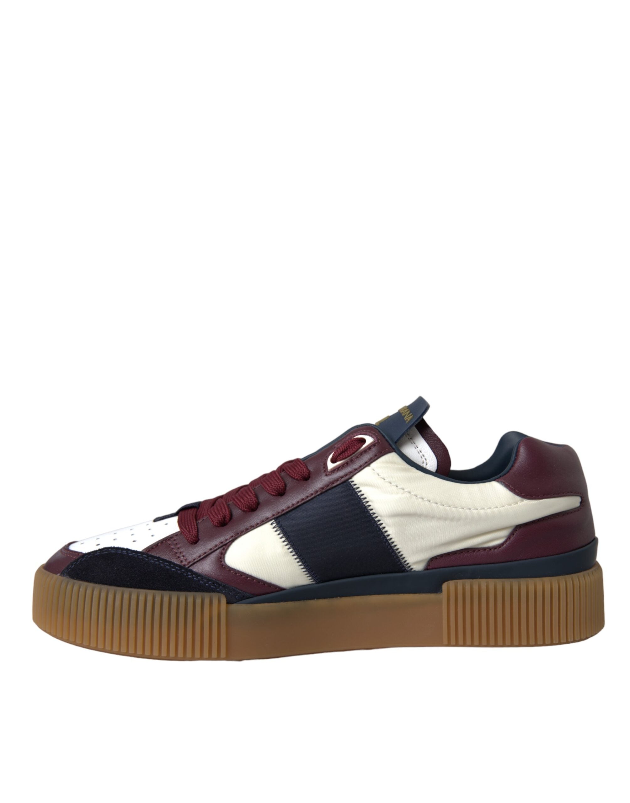 Dolce & Gabbana Multicolor Miami Leather Low Top Sneakers Shoes -   -  Dolce & Gabbana.