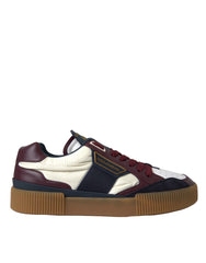 Dolce & Gabbana Multicolor Miami Leather Low Top Sneakers Shoes -   -  Dolce & Gabbana.