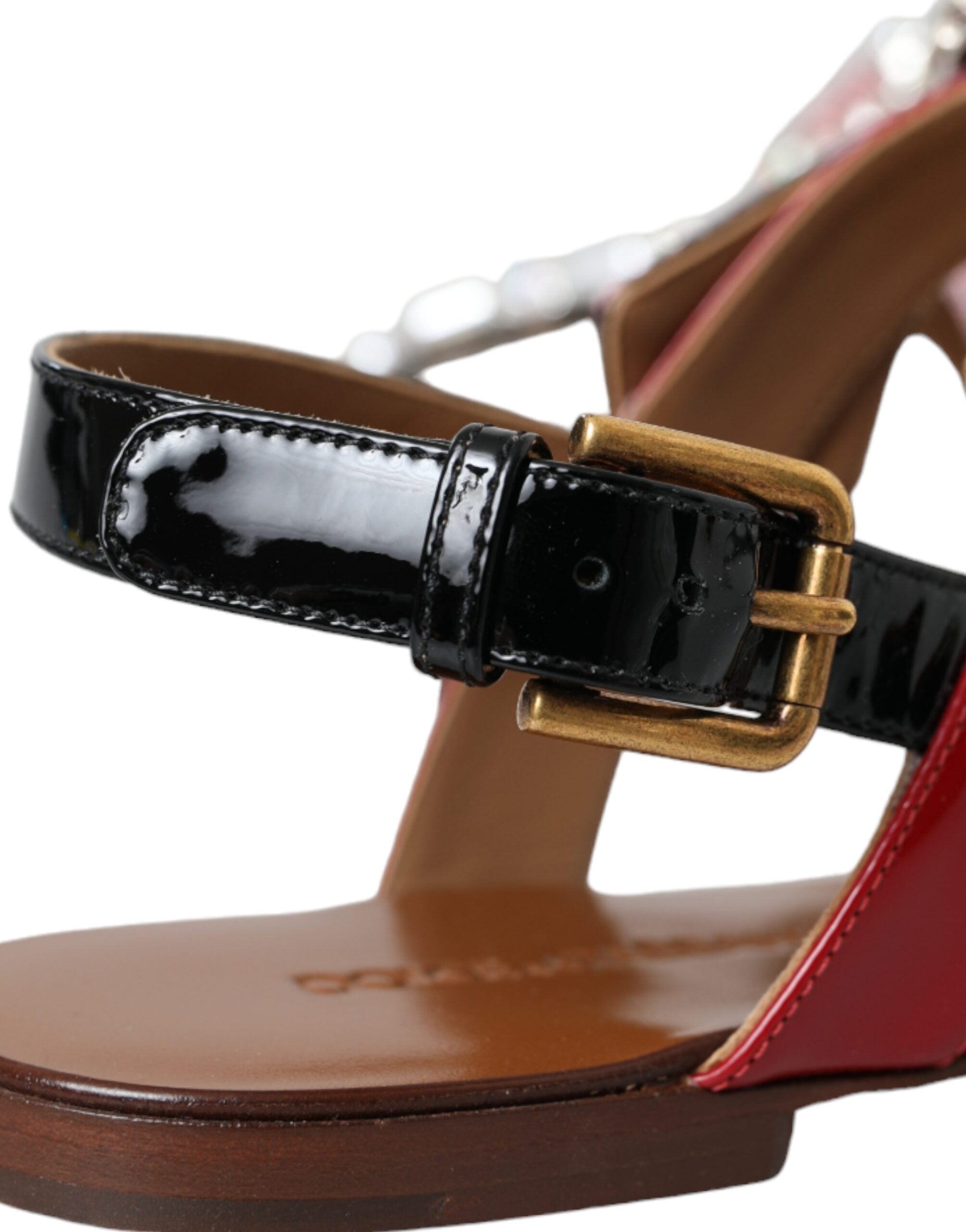 Dolce & Gabbana Multicolor Crystal Sandals Flip Flops Shoes -   -  Dolce & Gabbana.