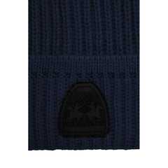 La Martina Blue Acrylic Men Beanie -   -  La Martina.