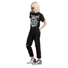 One Teaspoon Black Cotton Jeans & Pant -   -  One Teaspoon.