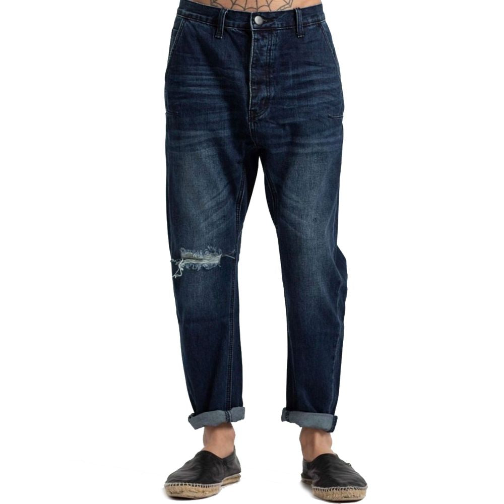 One Teaspoon Blue Cotton Men Jeans -   -  One Teaspoon.