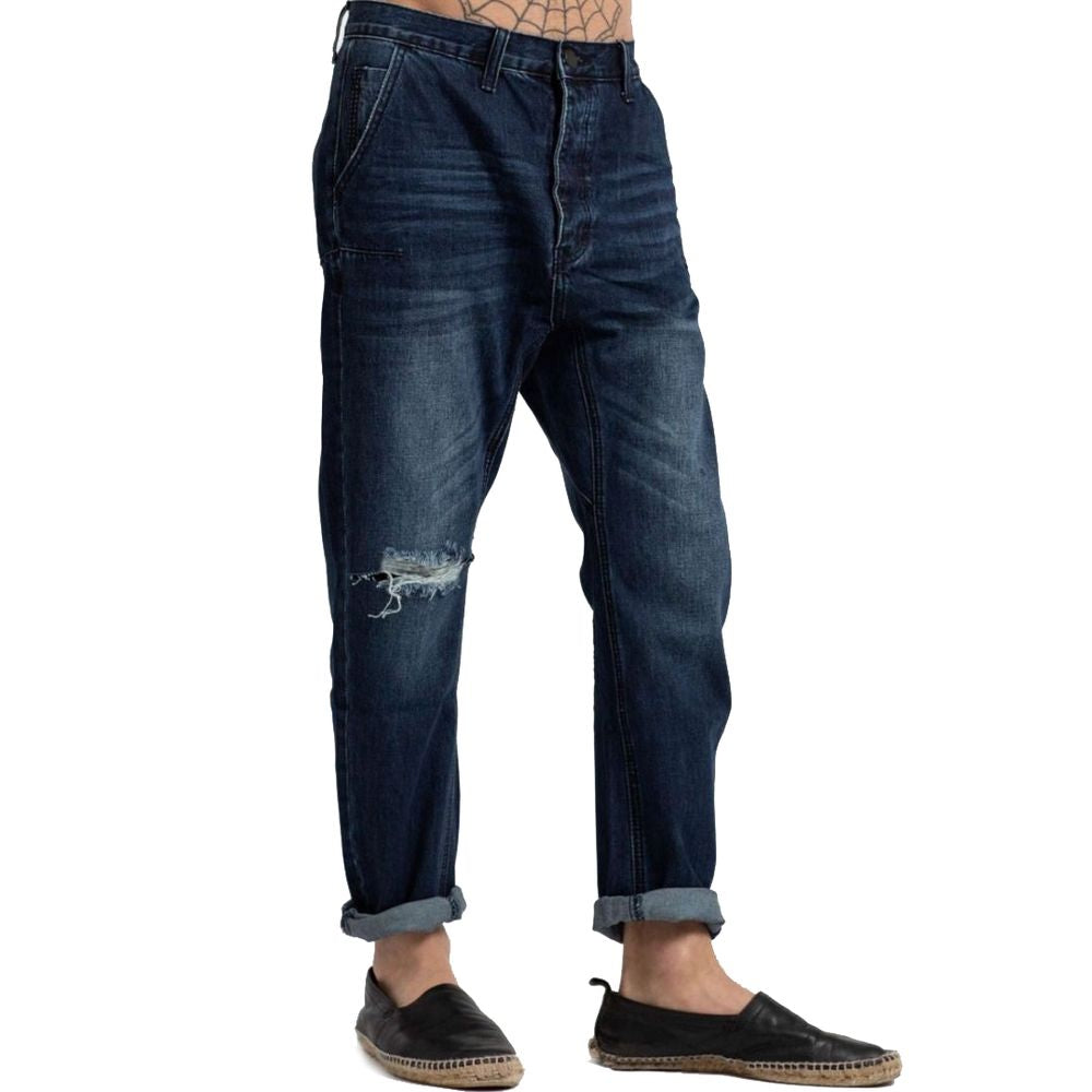 One Teaspoon Blue Cotton Men Jeans -   -  One Teaspoon.