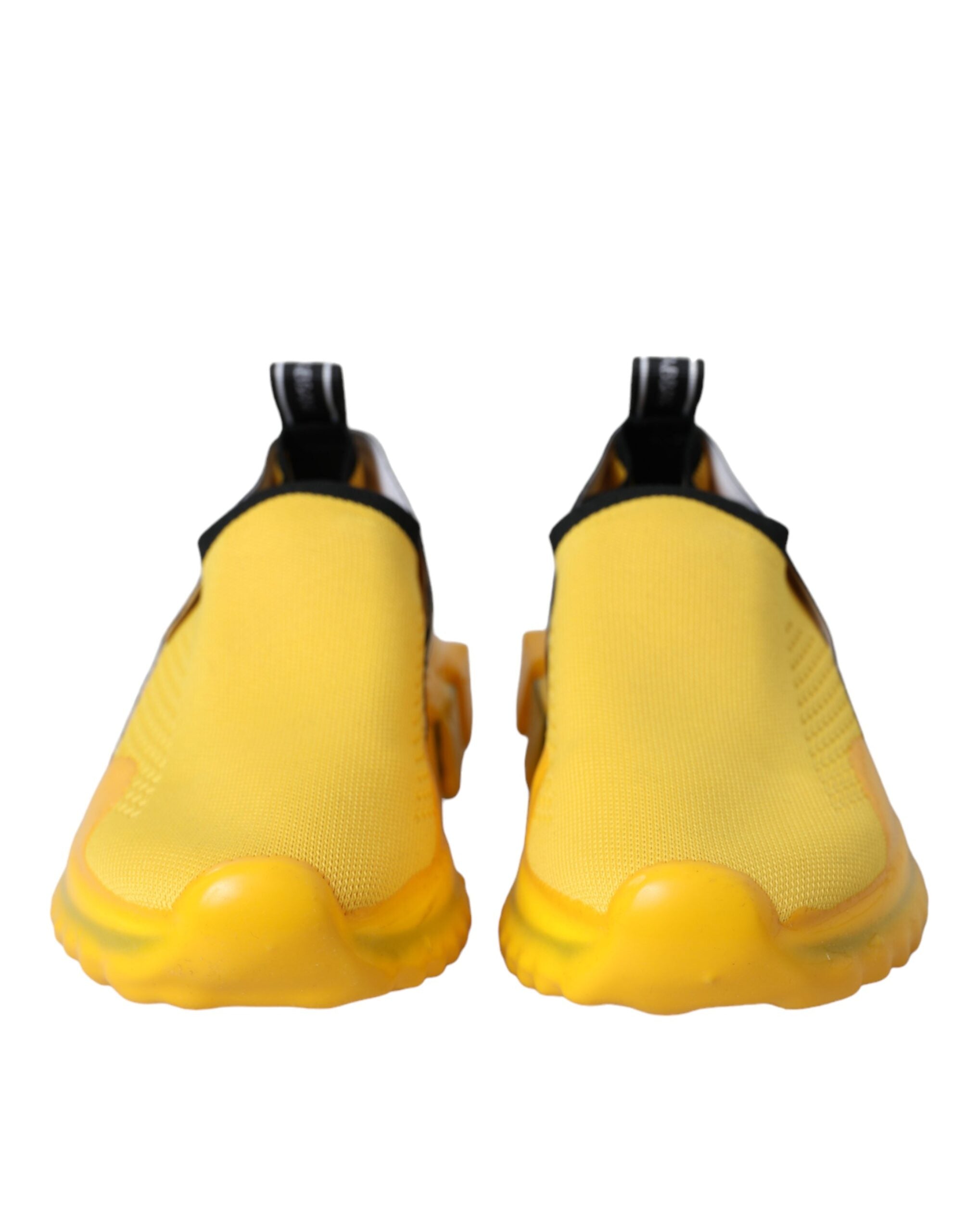 Dolce & Gabbana Yellow Sorrento Slip On Sneakers Women Shoes -   -  Dolce & Gabbana.