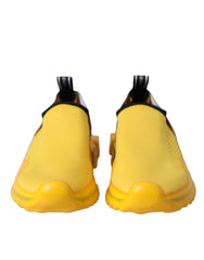 Dolce & Gabbana Yellow Sorrento Slip On Sneakers Women Shoes -   -  Dolce & Gabbana.