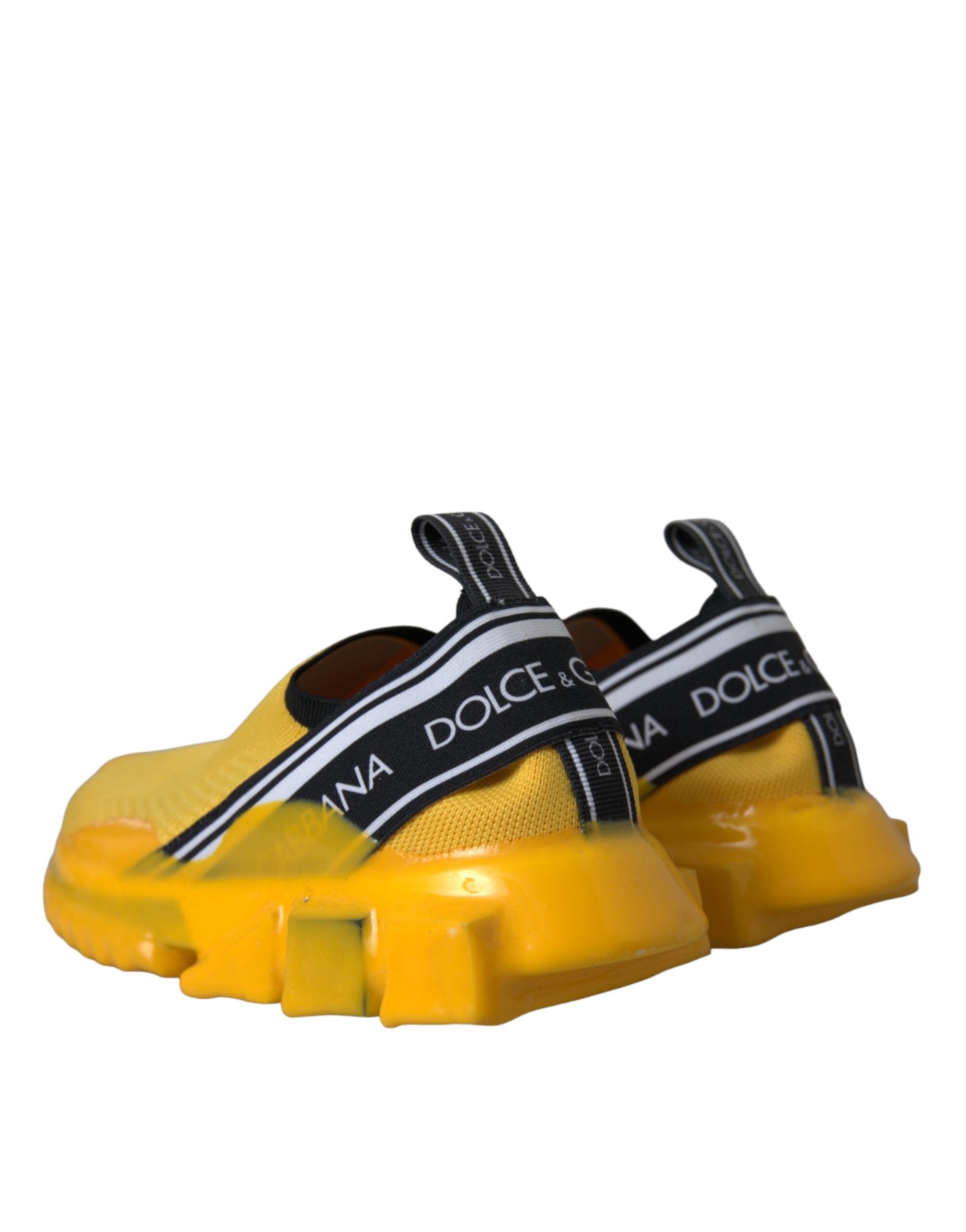 Dolce & Gabbana Yellow Sorrento Slip On Sneakers Women Shoes -   -  Dolce & Gabbana.