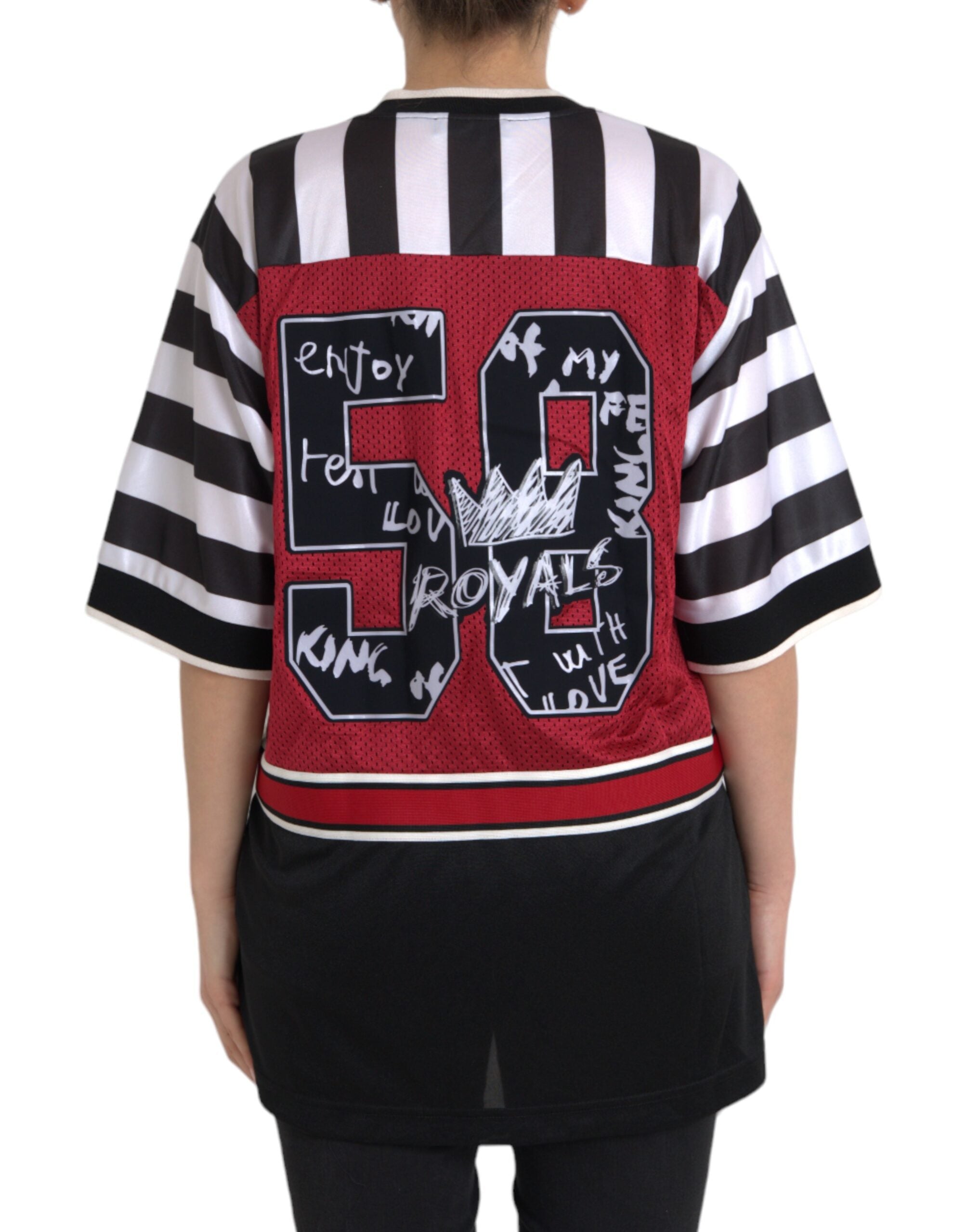 Dolce & Gabbana Multicolor Royals Panda Oversized T-shirt -   -  Dolce & Gabbana.