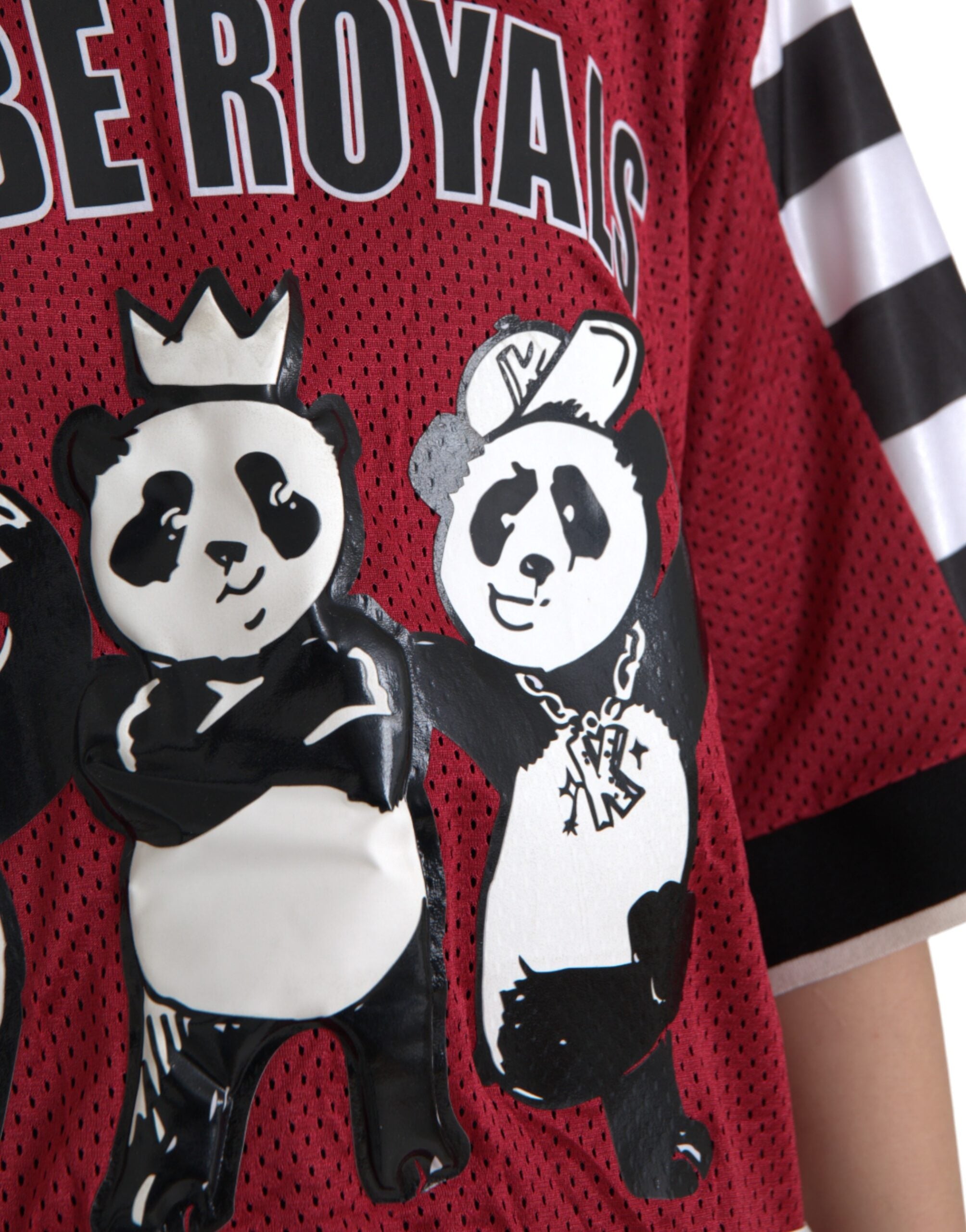 Dolce & Gabbana Multicolor Royals Panda Oversized T-shirt -   -  Dolce & Gabbana.