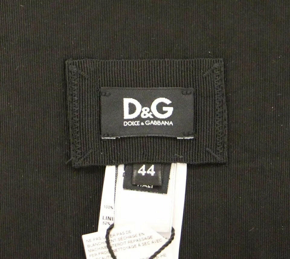 Dolce & Gabbana Black Silk Womens Waist Cummerbund -   -  Dolce & Gabbana.