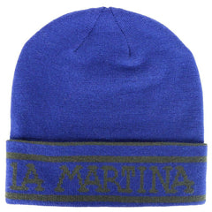 La Martina Blue Wool Men Cap -   -  La Martina.
