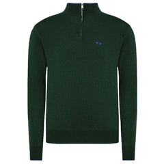 La Martina Green Wool Men Sweater -   -  La Martina.