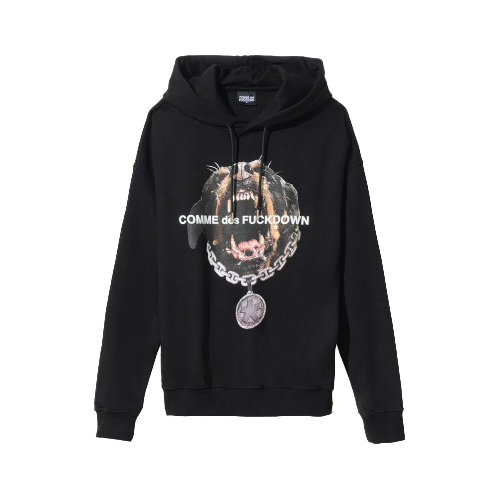 Comme Des Fuckdown Black Cotton Sweater -   -  Comme Des Fuckdown.
