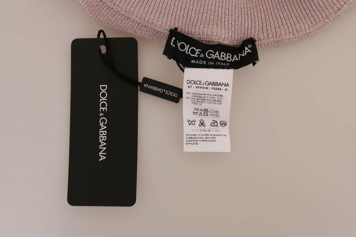 Dolce & Gabbana Pink Stretch Waist Tights Stockings -   -  Dolce & Gabbana.