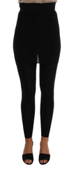 Dolce & Gabbana Black Cashmere Silk Stretch Tights Stockings -   -  Dolce & Gabbana.