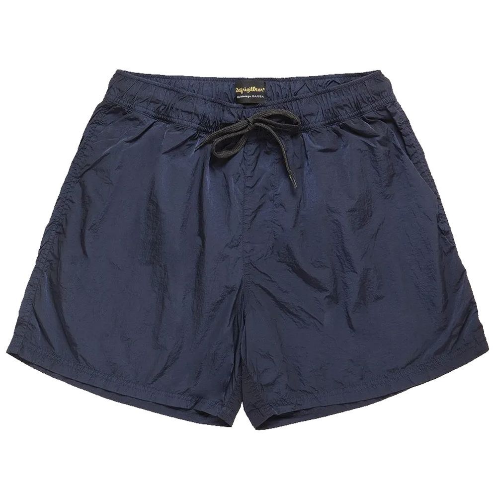 Refrigiwear Blue Nylon Men Swim Trunk -   -  Refrigiwear.