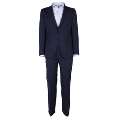 Made in Italy Blue Wool Men Suit -   -  Made in Italy.