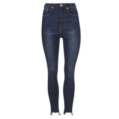 One Teaspoon Dark Blue Cotton Women's Skinny Jean -   -  One Teaspoon.