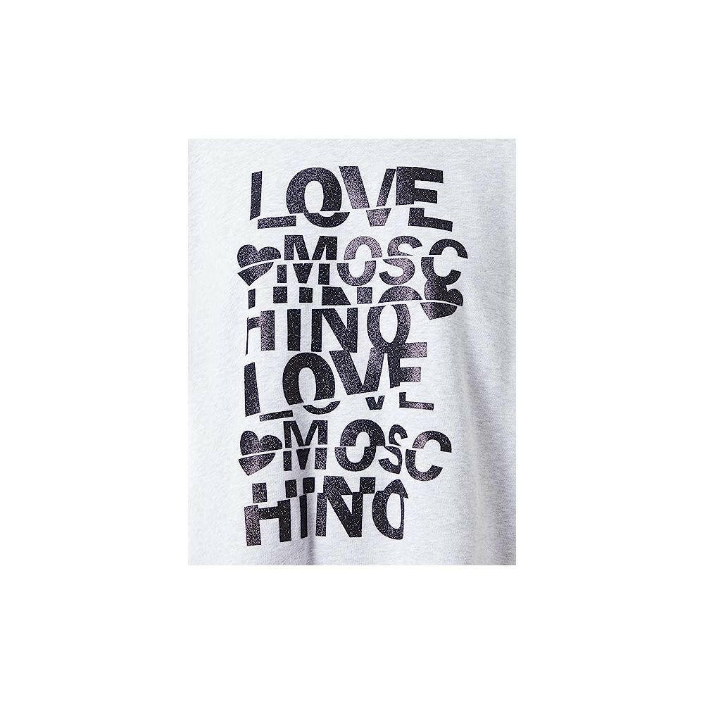 Love Moschino Gray Cotton Women Sweater -   -  Love Moschino.