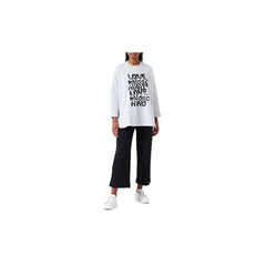 Love Moschino Gray Cotton Women Sweater -   -  Love Moschino.