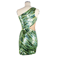 Elisabetta Franchi Green Polyamide Women Dress -   -  Elisabetta Franchi.