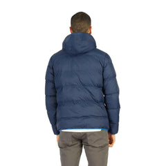 La Martina Blue Nylon Men Jacket -   -  La Martina.