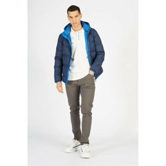 La Martina Blue Nylon Men Jacket -   -  La Martina.