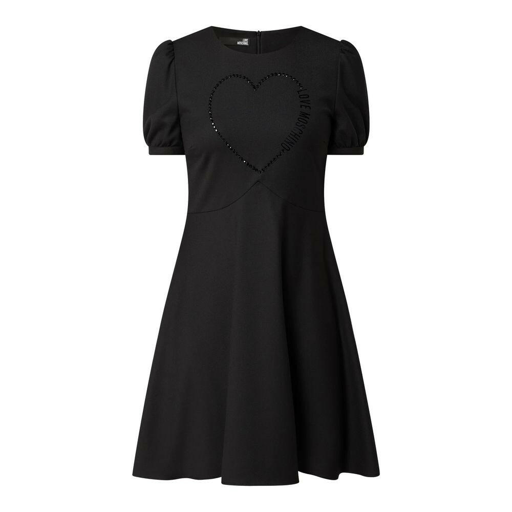 Love Moschino Black Polyester Women Dress -   -  Love Moschino.