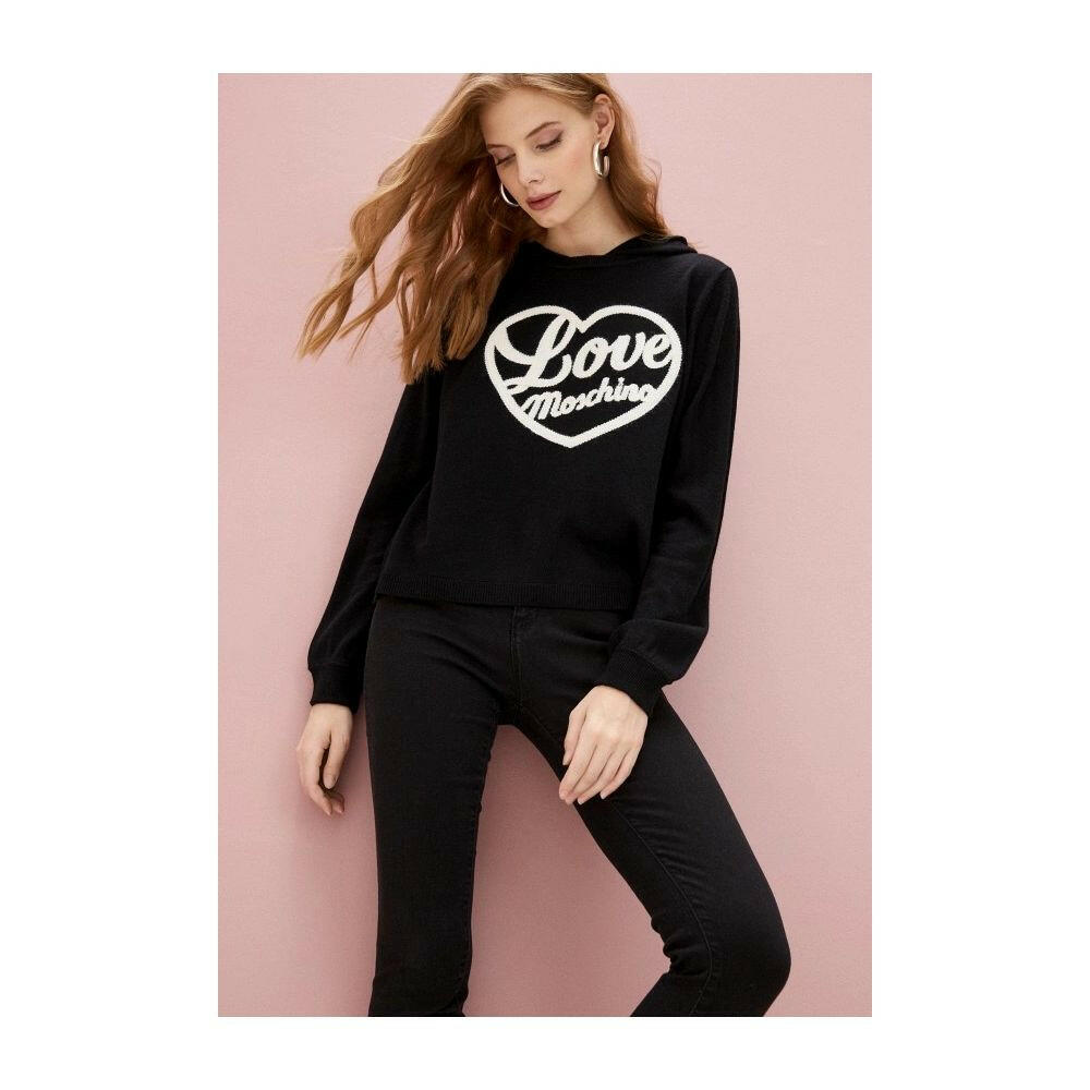 Love Moschino Black Cotton Women Jeans -   -  Love Moschino.
