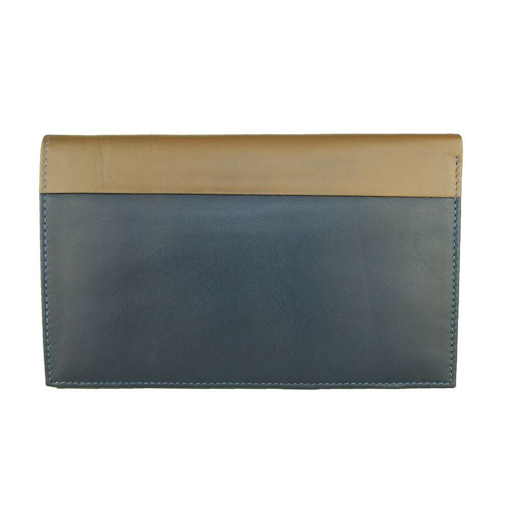 Cavalli Class Blue Leather Men Wallet -  Leather Wallet for Men -  Cavalli Class.