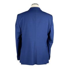 Emilio Romanelli Elegant Two-Button Men's Suit in Blue -   -  Emilio Romanelli.