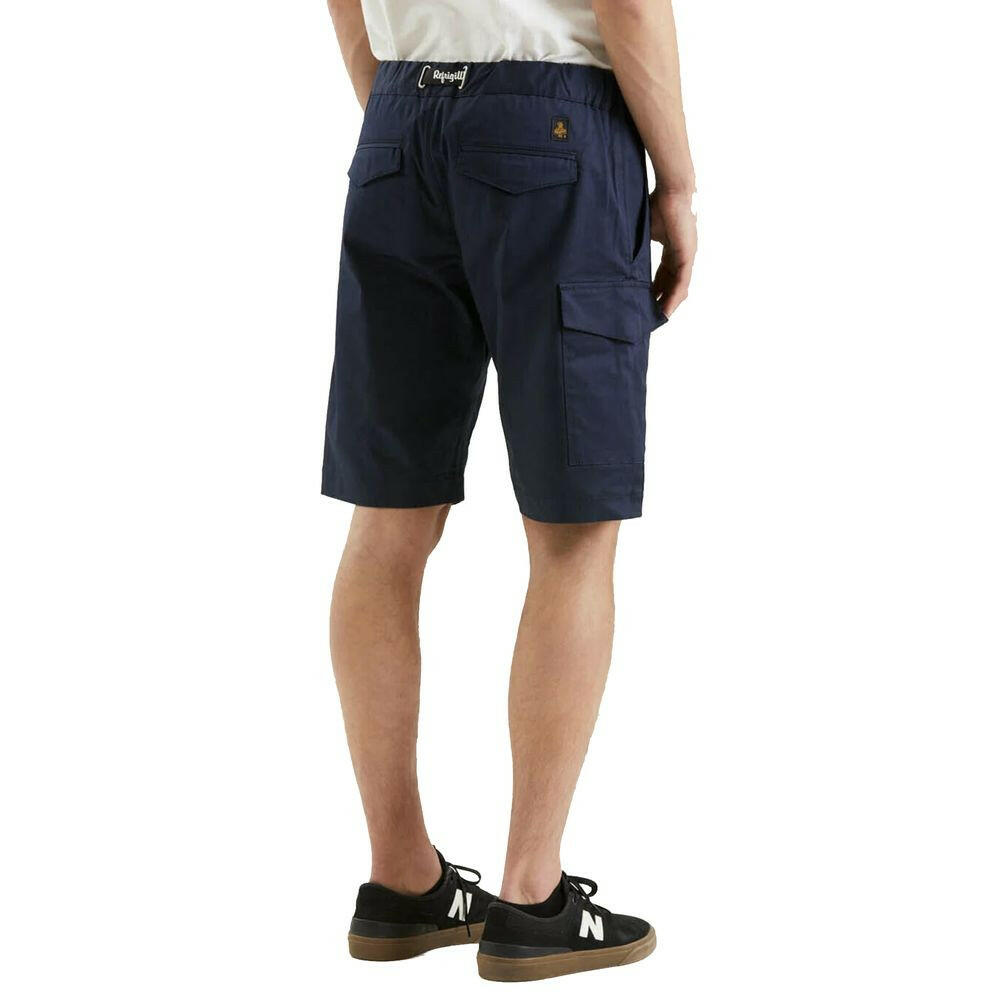 Refrigiwear Elegant Blue Cotton Blend Shorts -   -  Refrigiwear.