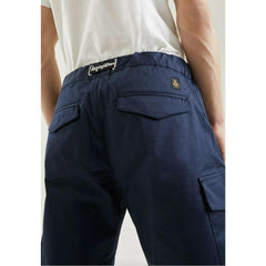 Refrigiwear Elegant Blue Cotton Blend Shorts -   -  Refrigiwear.