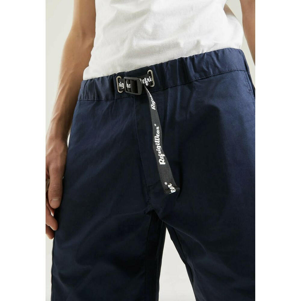 Refrigiwear Elegant Blue Cotton Blend Shorts -   -  Refrigiwear.