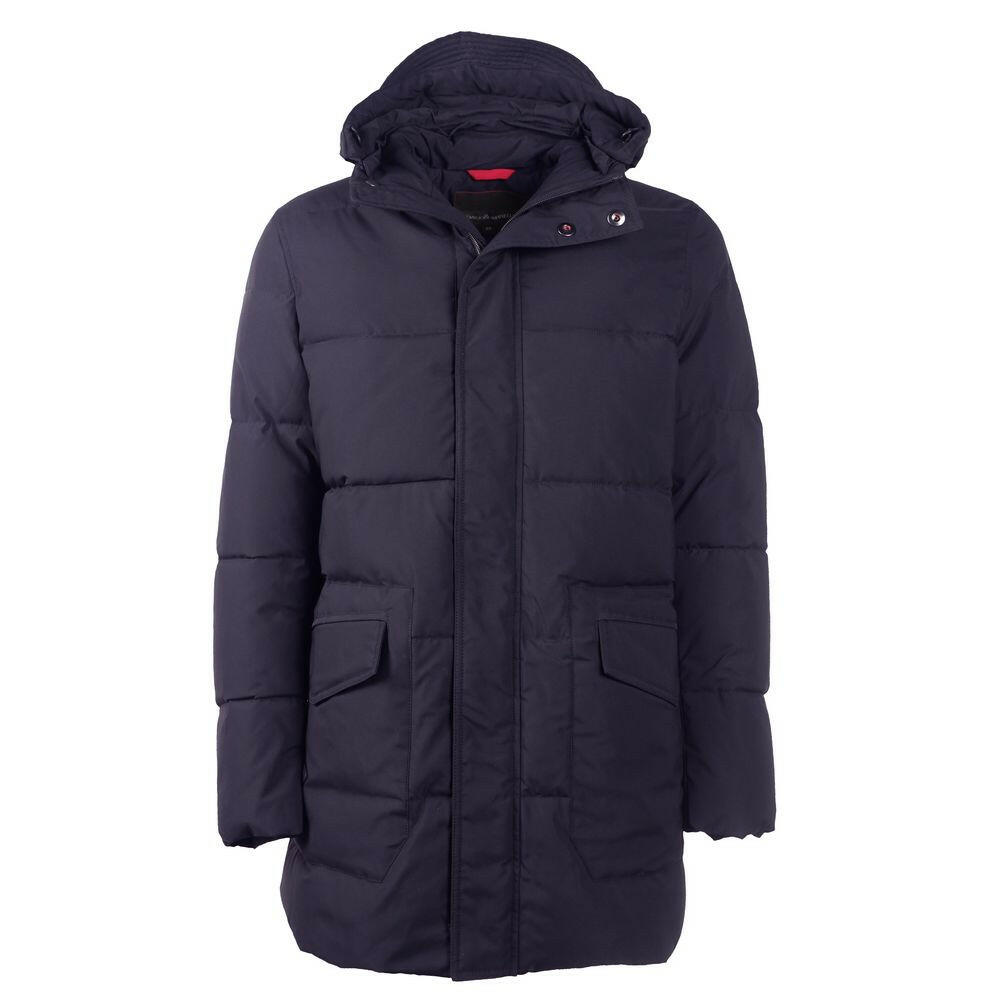 Emilio Romanelli Blue Polyester Men's Jacket -   -  Emilio Romanelli.