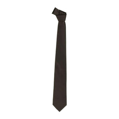 Emilio Romanelli Silk Point Pin Tie in Luxurious Brown -  Neckties, Men -  Emilio Romanelli.