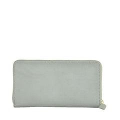 Cavalli Class Gray Calfskin Women Wallet -   -  Cavalli Class.