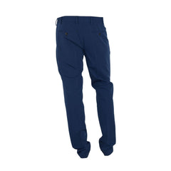 Made in Italy Elegant Blue Trousers for Sophisticated Men -   -  Made in Italy.