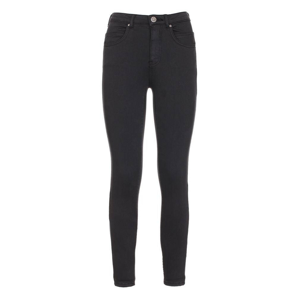 Maison Espin Black Cotton Women's Jeans -   -  Maison Espin.