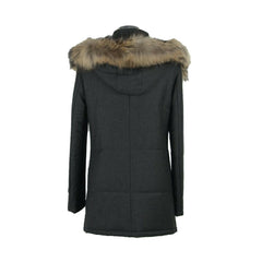 Made in Italy Gray Wool Men Jacket -   -  Made in Italy.