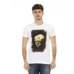 Trussardi Action White Cotton Men's T-Shirt -   -  Trussardi Action.