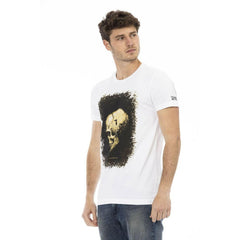 Trussardi Action White Cotton Men's T-Shirt -   -  Trussardi Action.