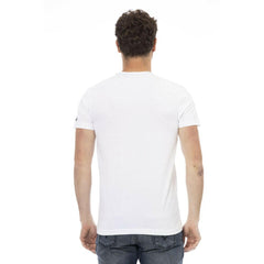 Trussardi Action White Cotton Men's T-Shirt -   -  Trussardi Action.
