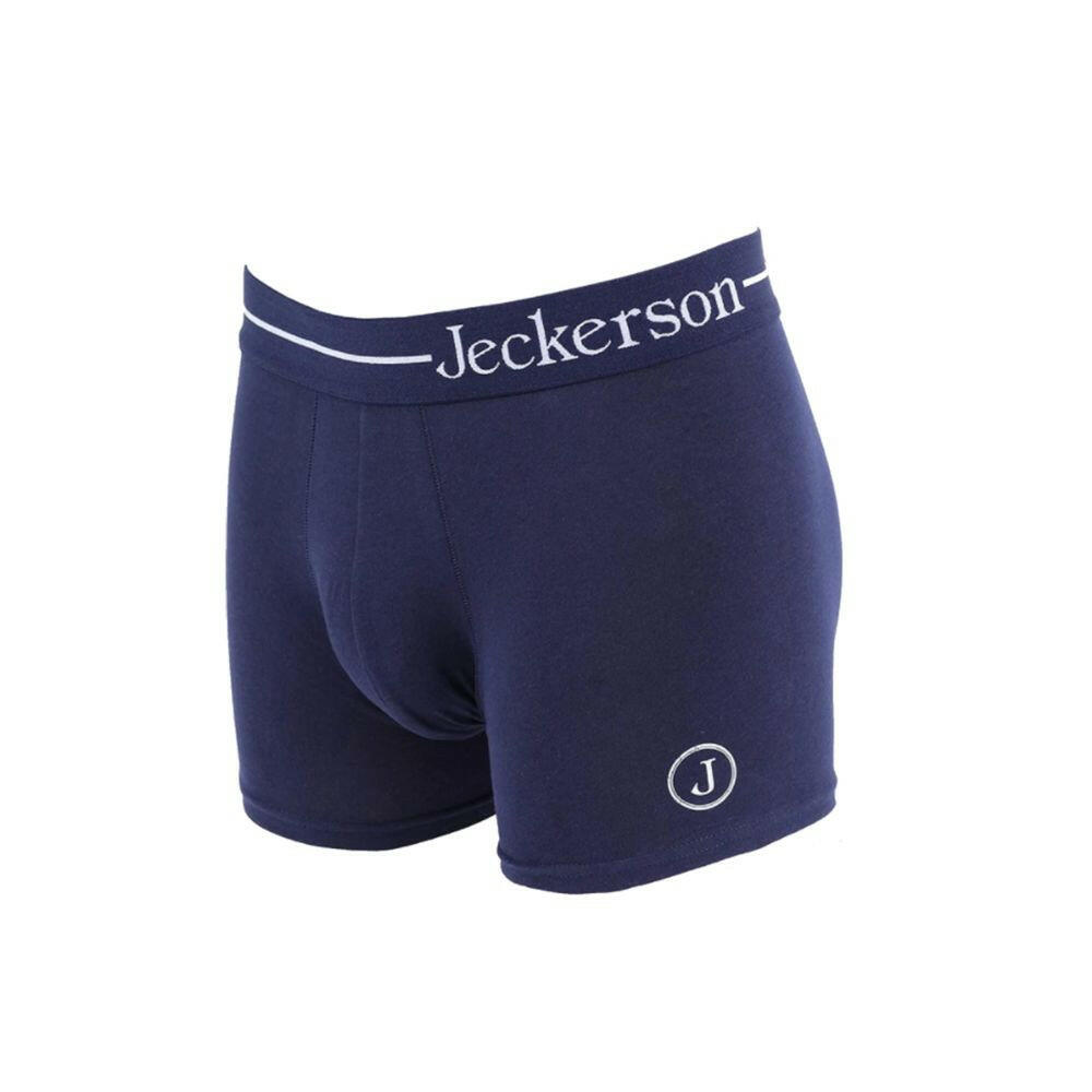 Jeckerson Blue Cotton Men's Boxer -   -  Jeckerson.