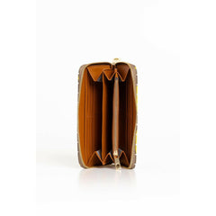Trussardi Beige Leather Women Wallet -   -  Trussardi.